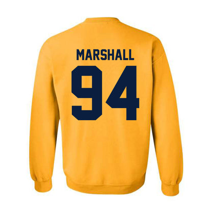 Michigan - NCAA Football : Nate Marshall - Classic Shersey Crewneck Sweatshirt-3