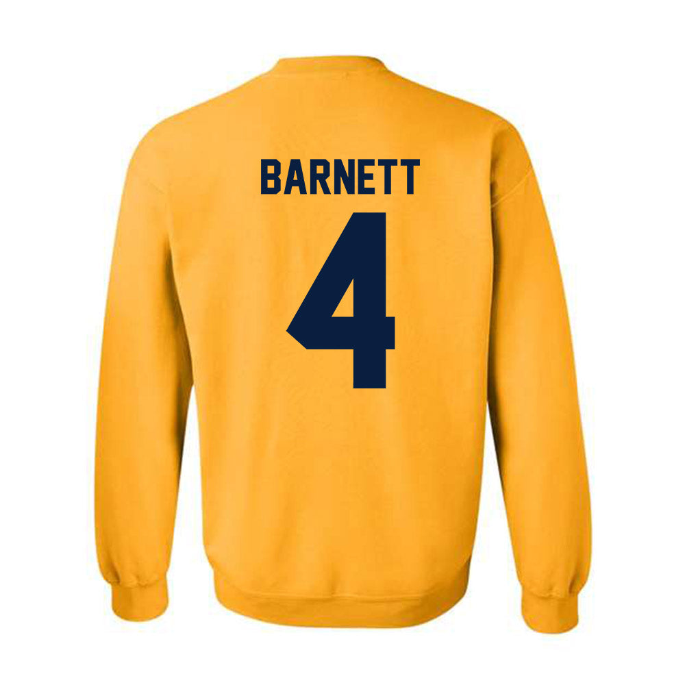 Michigan - NCAA Men's Ice Hockey : Asher Barnett - Classic Shersey Crewneck Sweatshirt-1