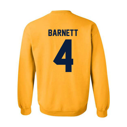 Michigan - NCAA Men's Ice Hockey : Asher Barnett - Classic Shersey Crewneck Sweatshirt-1