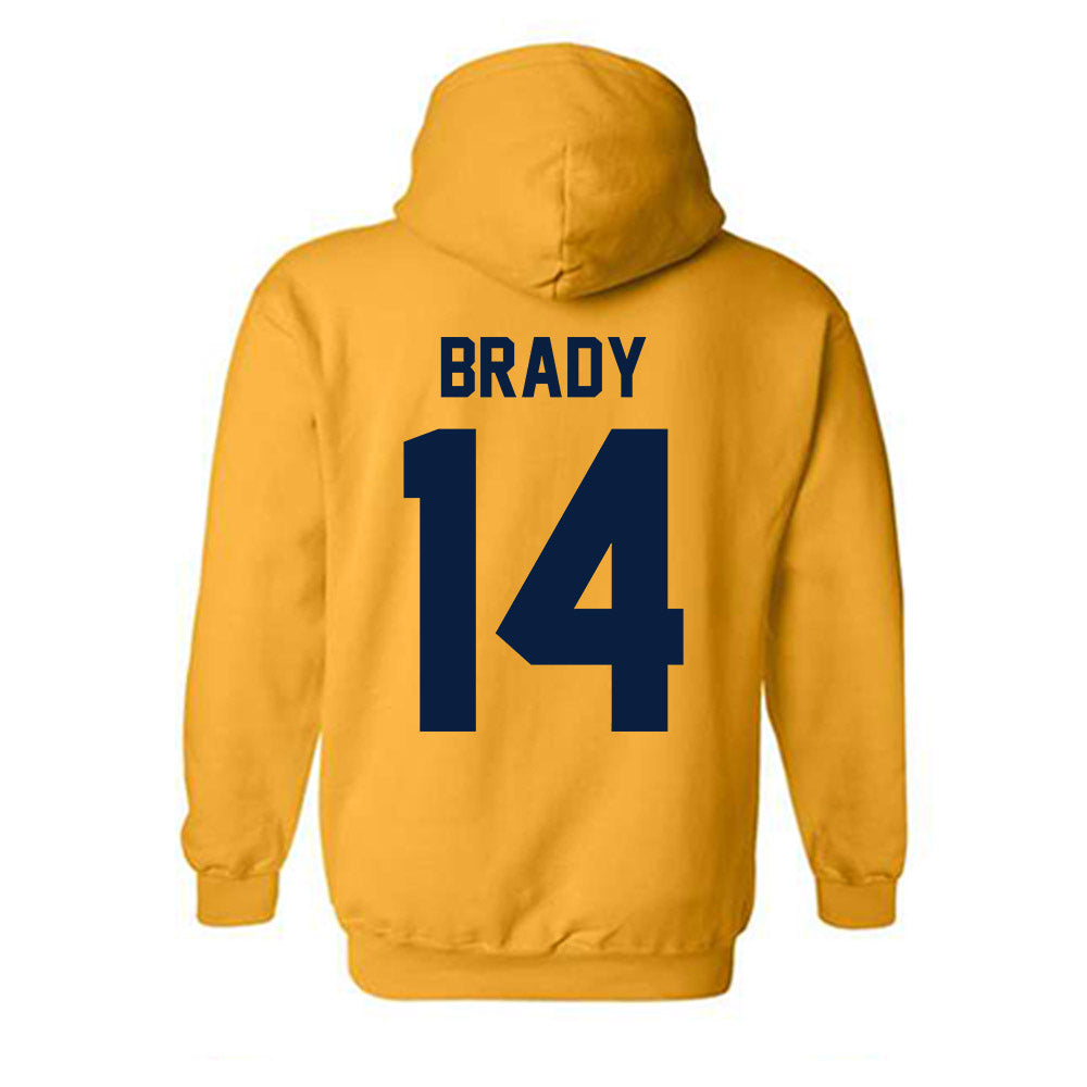 Michigan - NCAA Women's Volleyball : Hannah Brady - Classic Shersey Hooded Sweatshirt-1