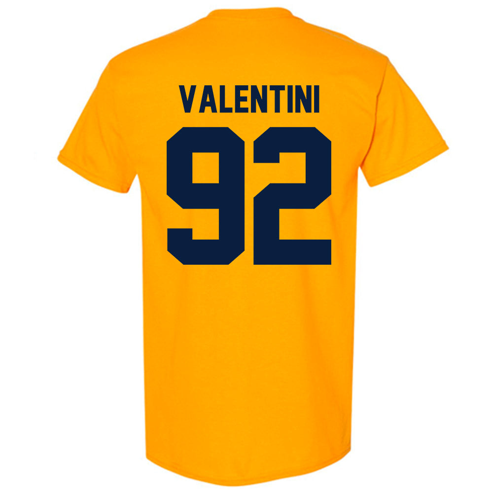 Michigan - NCAA Men's Ice Hockey : Adam Valentini - Classic Shersey T-Shirt-1