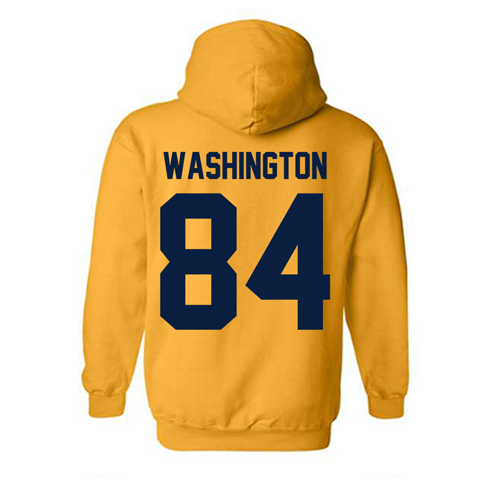 Michigan - NCAA Football : Jacob Washington - Classic Shersey Hooded Sweatshirt-1