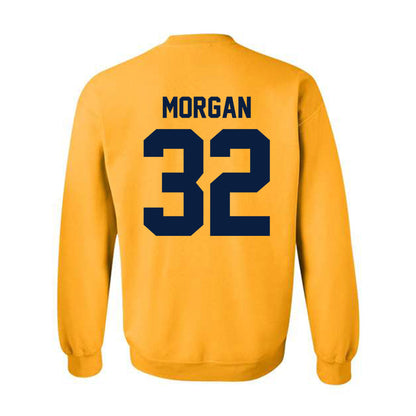 Michigan - NCAA Men's Lacrosse : John Morgan - Classic Shersey Crewneck Sweatshirt-3