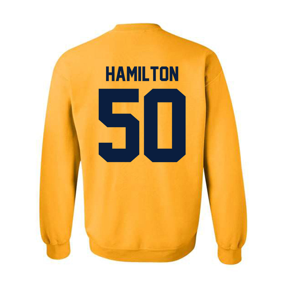 Michigan - NCAA Football : Luke Hamilton - Classic Shersey Crewneck Sweatshirt-1