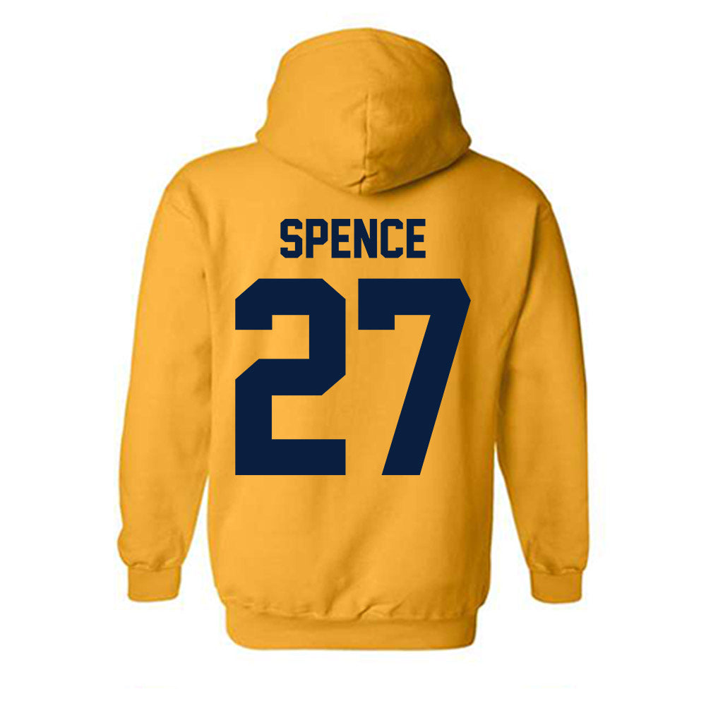 Michigan - NCAA Men's Ice Hockey : Malcolm Spence - Classic Shersey Hooded Sweatshirt-1
