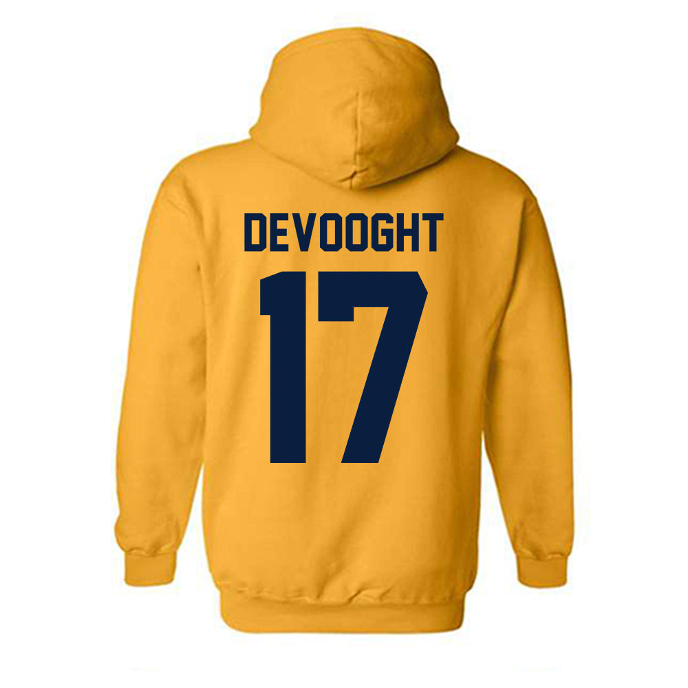 Michigan - NCAA Baseball : Gavin DeVooght - Classic Shersey Hooded Sweatshirt-3