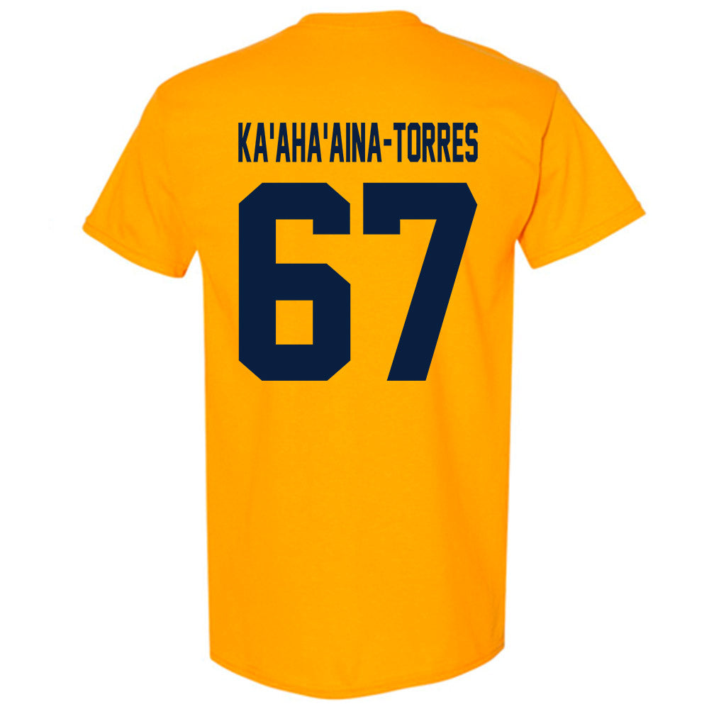 Michigan - NCAA Football : Houston Ka'aha'aina-Torres - Classic Shersey T-Shirt-3