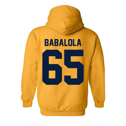 Michigan - NCAA Football : Andrew Babalola - Classic Shersey Hooded Sweatshirt-1