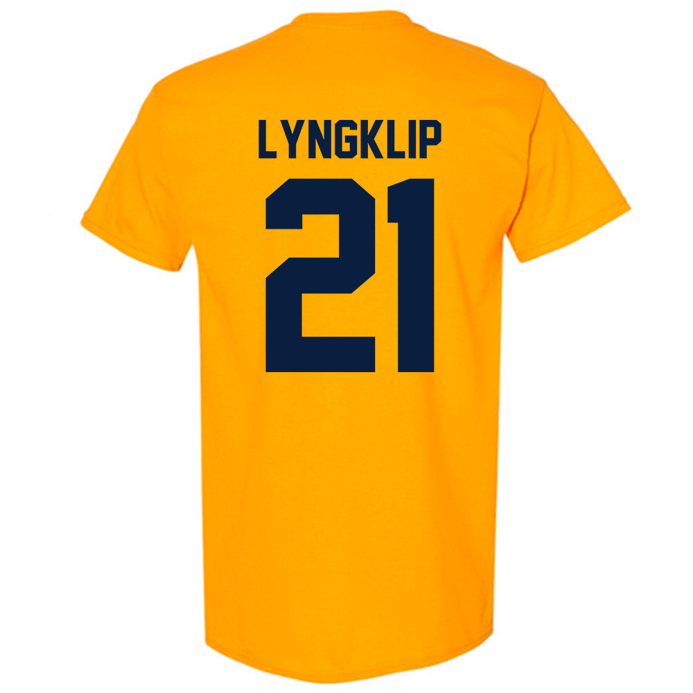 Michigan - NCAA Men's Lacrosse : Ryan Lyngklip - Classic Shersey T-Shirt-3