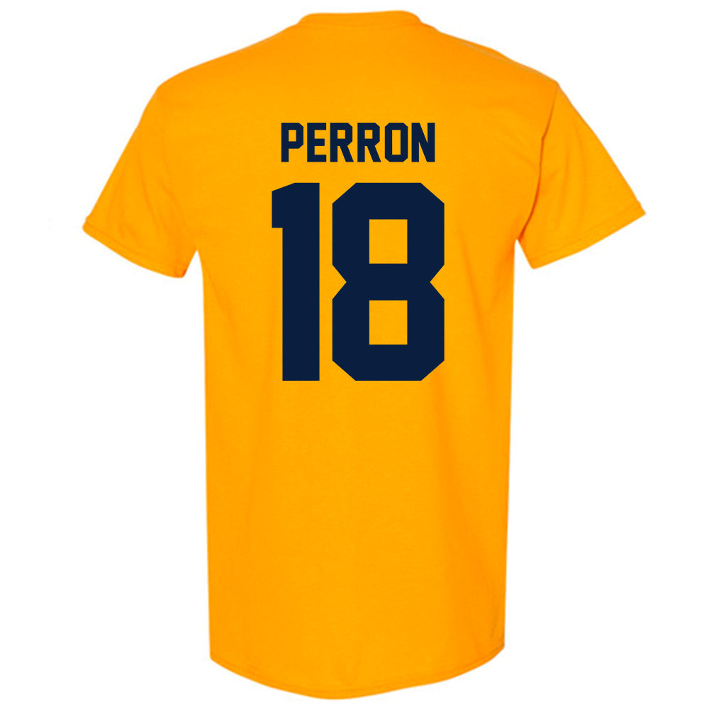 Michigan - NCAA Men's Ice Hockey : Jayden Perron - Classic Shersey T-Shirt-1