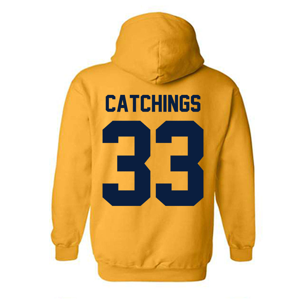 Michigan - NCAA Football : Kaden Catchings - Classic Shersey Hooded Sweatshirt-3