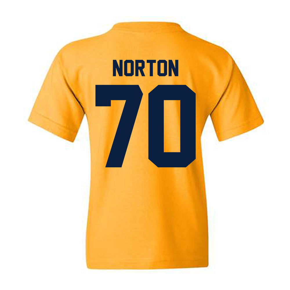Michigan - NCAA Football : Brady Norton - Classic Shersey Youth T-Shirt-1