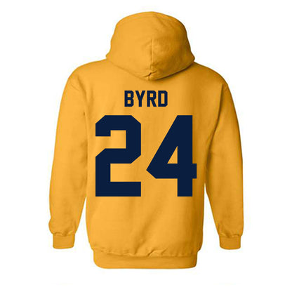 Michigan - NCAA Women's Lacrosse : Caroline Byrd - Classic Shersey Hooded Sweatshirt-1