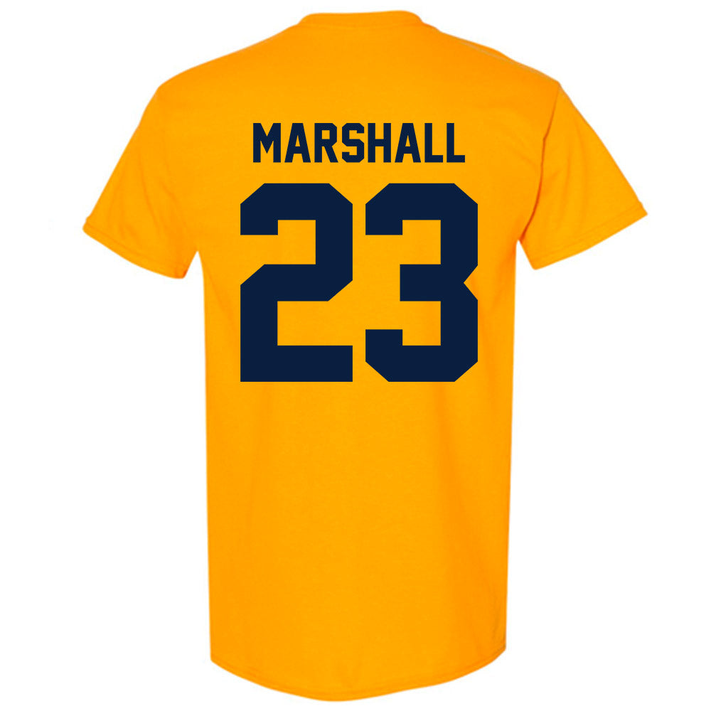 Michigan - NCAA Football : Jordan Marshall - Classic Shersey T-Shirt-1