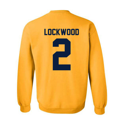 Michigan - NCAA Men's Lacrosse : Bo Lockwood - Classic Shersey Crewneck Sweatshirt-3