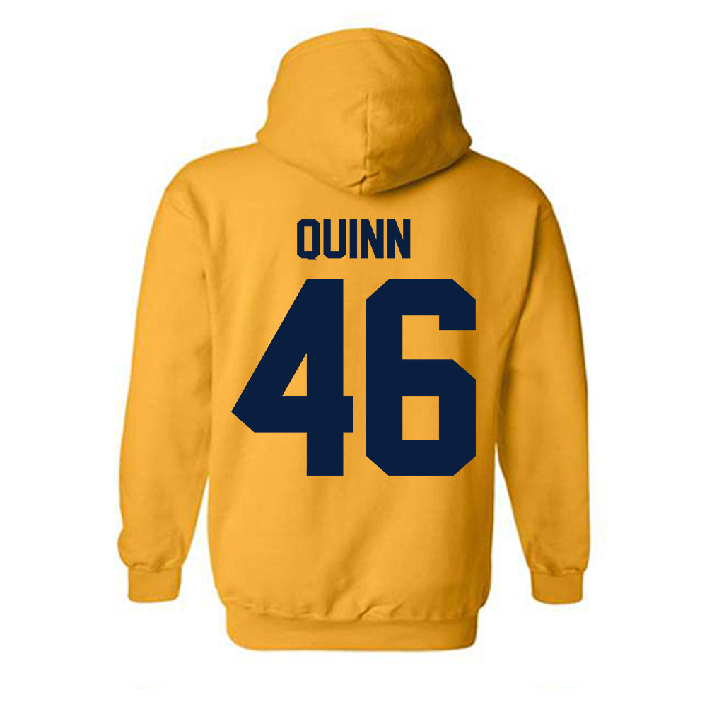 Michigan - NCAA Football : Crandall Quinn - Classic Shersey Hooded Sweatshirt-3