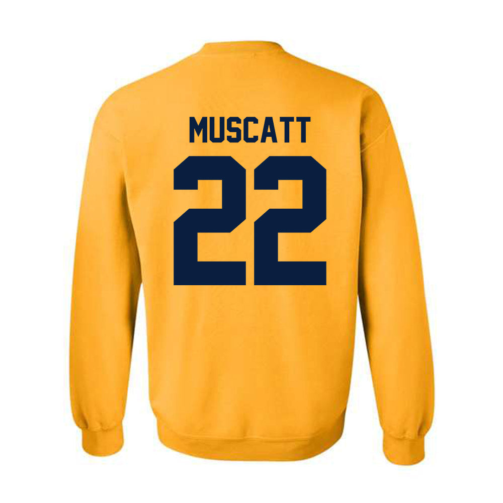 Michigan - NCAA Men's Ice Hockey : Kason Muscatt - Classic Shersey Crewneck Sweatshirt-1