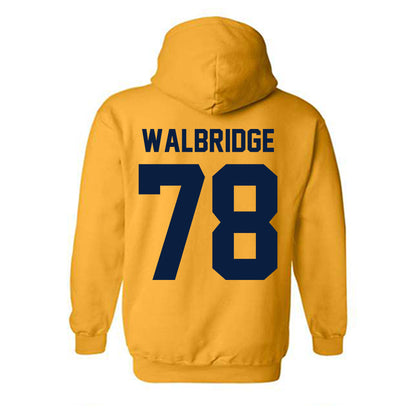Michigan - NCAA Football : Marky Walbridge - Classic Shersey Hooded Sweatshirt-3