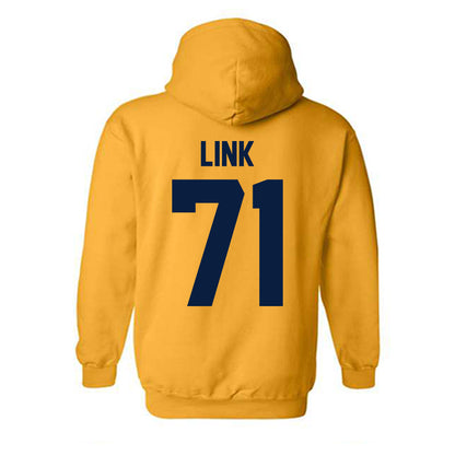 Michigan - NCAA Football : Evan Link - Classic Shersey Hooded Sweatshirt-1