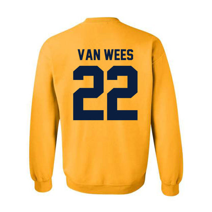 Michigan - NCAA Women's Lacrosse : Truus van Wees - Classic Shersey Crewneck Sweatshirt-1