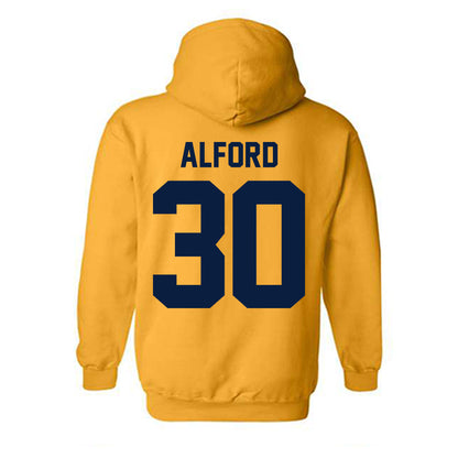 Michigan - NCAA Football : Max Alford - Classic Shersey Hooded Sweatshirt-3