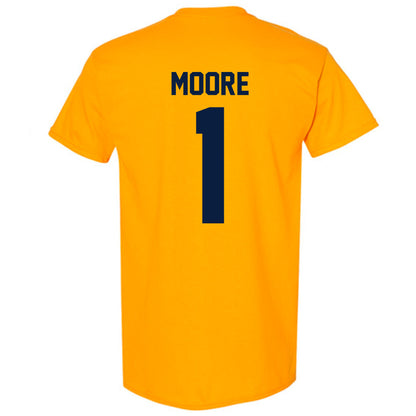 Michigan - NCAA Football : Rod Moore - Classic Shersey T-Shirt-1