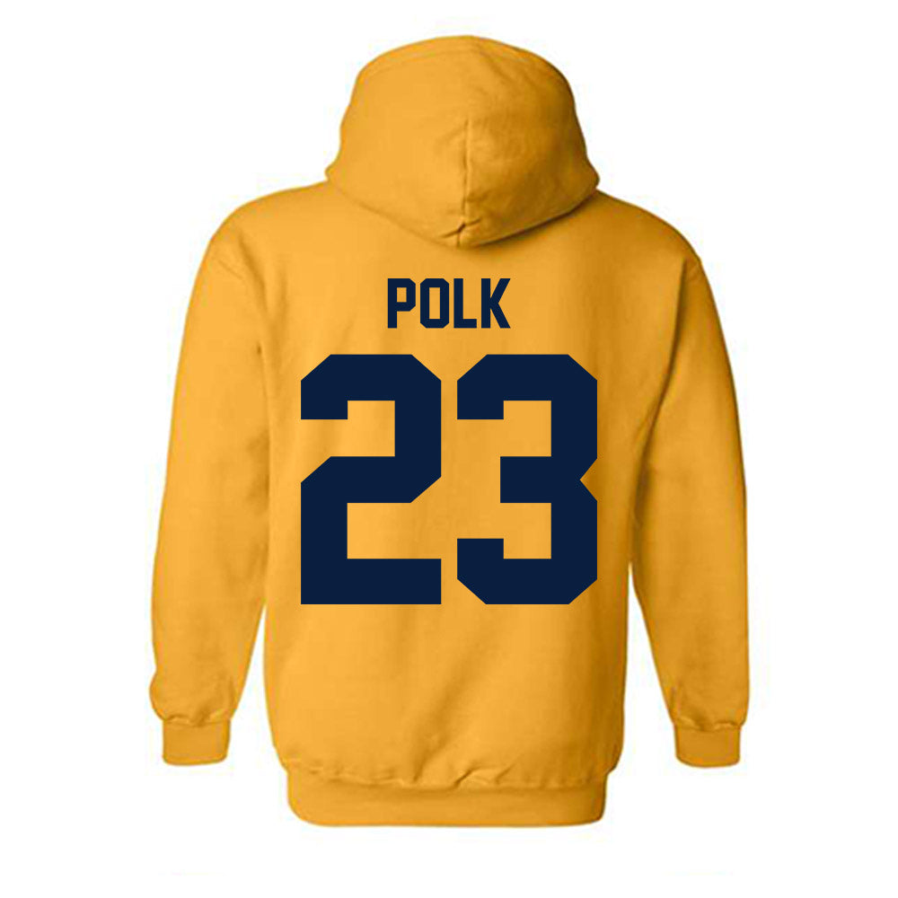 Michigan - NCAA Women's Lacrosse : Haley Polk - Classic Shersey Hooded Sweatshirt-1