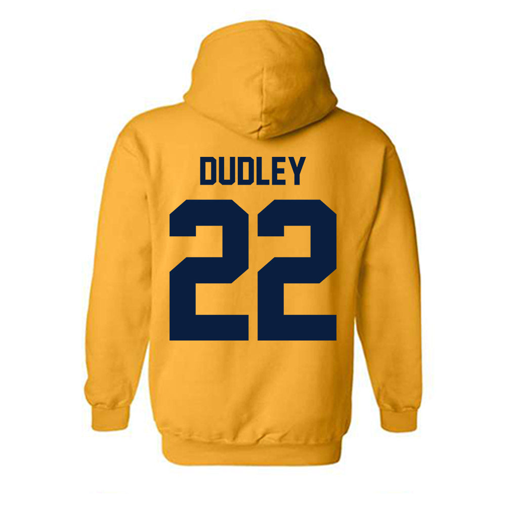 Michigan - NCAA Women's Basketball : Kendall Dudley - Classic Shersey Hooded Sweatshirt-1