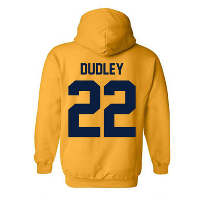 Michigan - NCAA Women's Basketball : Kendall Dudley - Classic Shersey Hooded Sweatshirt-1