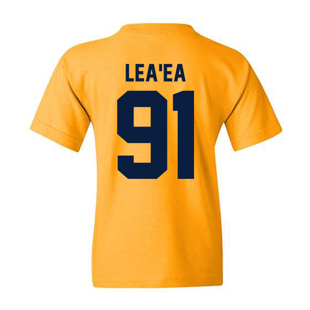 Michigan - NCAA Football : Jonah Lea'ea - Classic Shersey Youth T-Shirt-3