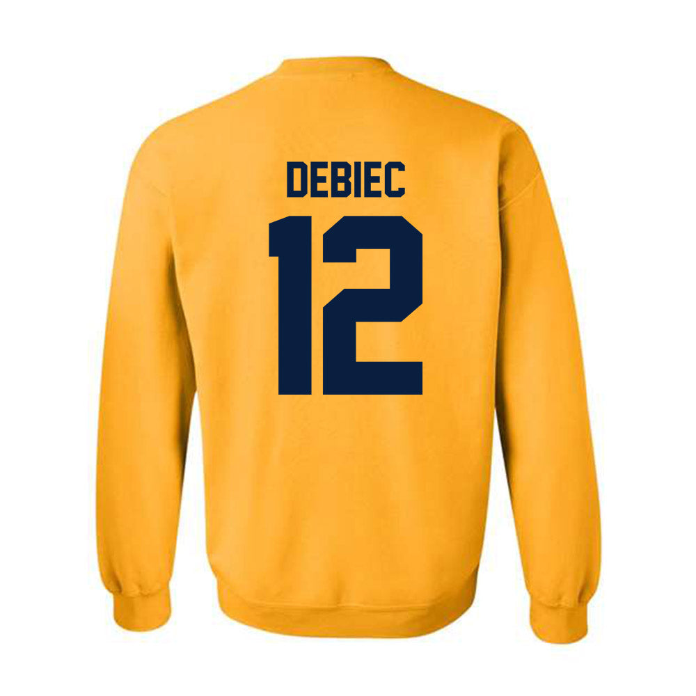 Michigan - NCAA Baseball : Max Debiec - Classic Shersey Crewneck Sweatshirt-3