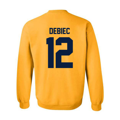 Michigan - NCAA Baseball : Max Debiec - Classic Shersey Crewneck Sweatshirt-3