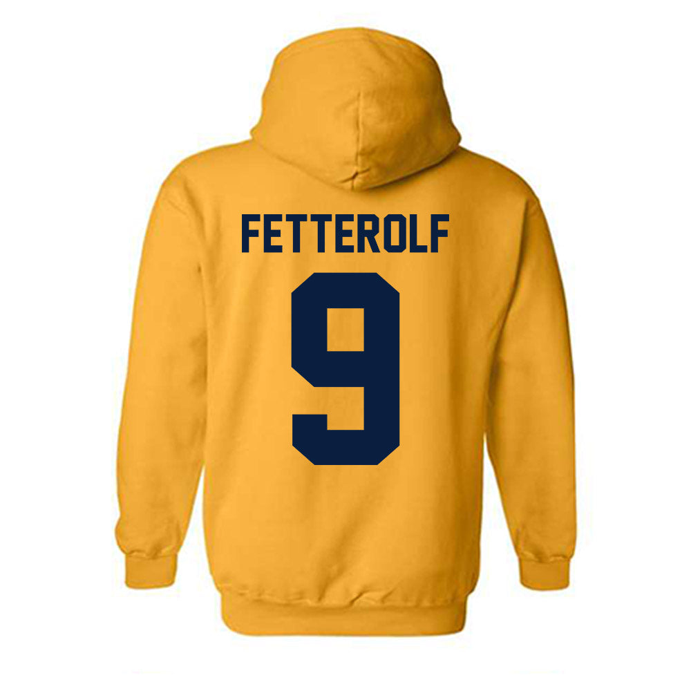 Michigan - NCAA Women's Lacrosse : Jane Fetterolf - Classic Shersey Hooded Sweatshirt-1