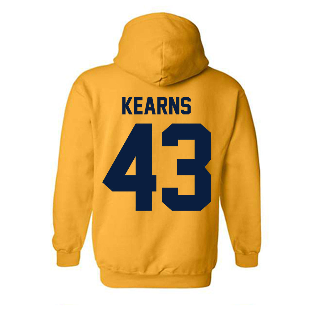 Michigan - NCAA Men's Lacrosse : Kevin Kearns - Classic Shersey Hooded Sweatshirt-3