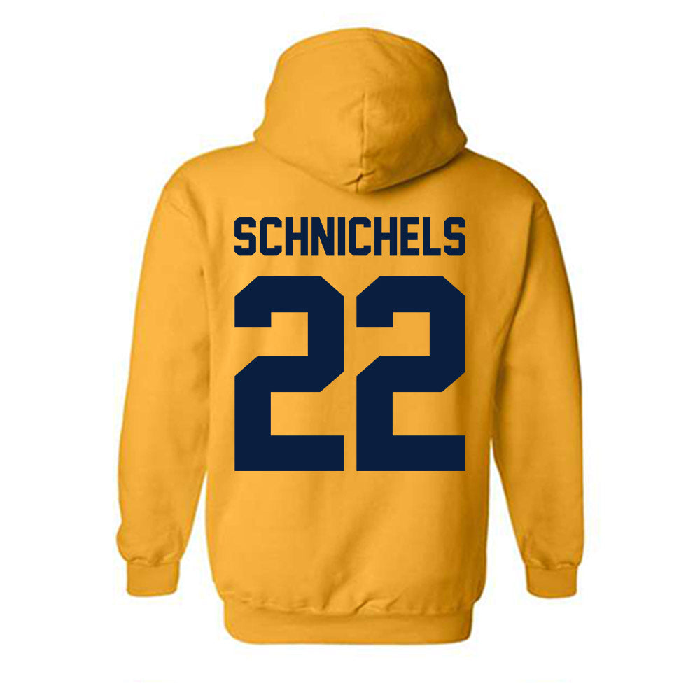 Michigan - NCAA Women's Volleyball : Sydney Schnichels - Classic Shersey Hooded Sweatshirt-1