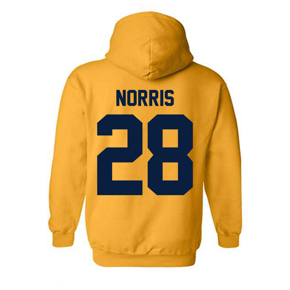 Michigan - NCAA Women's Lacrosse : Calli Norris - Classic Shersey Hooded Sweatshirt-3