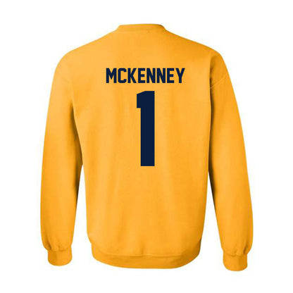 Michigan - NCAA Men's Basketball : Trey McKenney - Classic Shersey Crewneck Sweatshirt-3