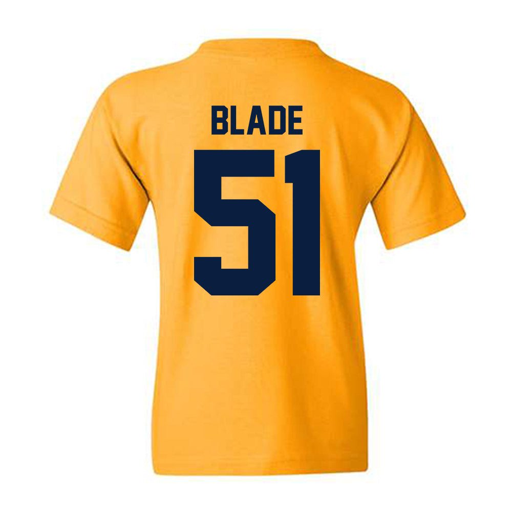 Michigan - NCAA Football : McHale Blade - Classic Shersey Youth T-Shirt-3