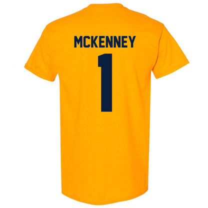 Michigan - NCAA Men's Basketball : Trey McKenney - Classic Shersey T-Shirt-3