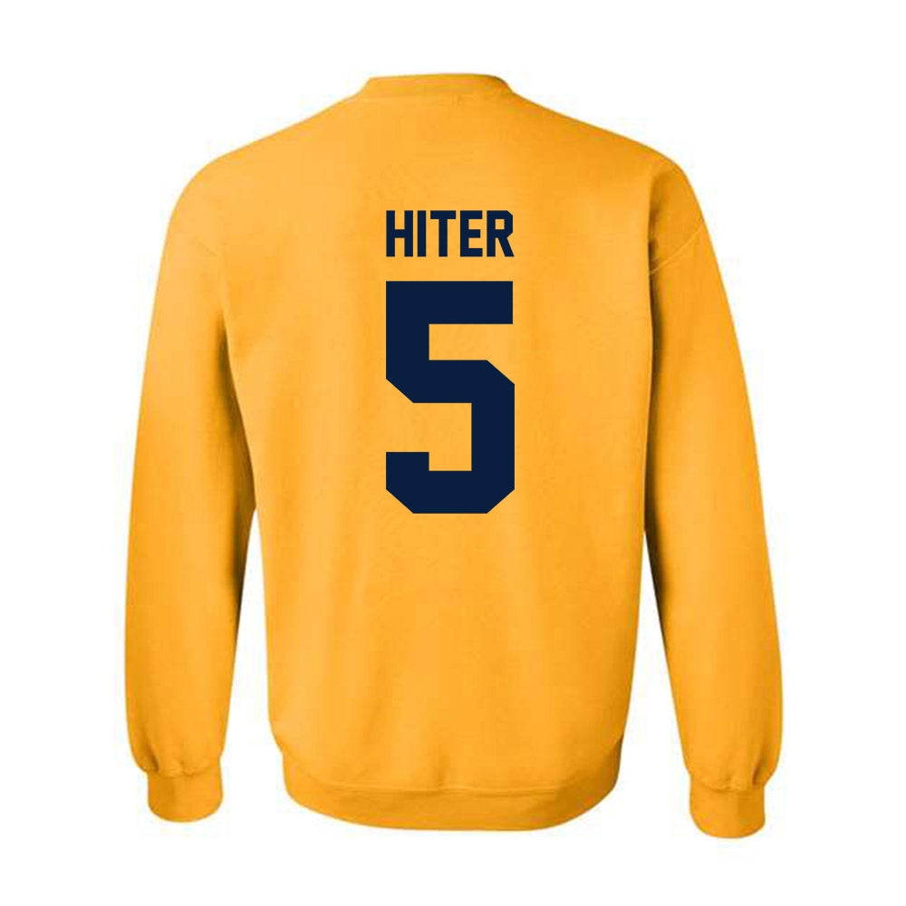Michigan - NCAA Football : Savion Hiter - Classic Shersey Crewneck Sweatshirt-3