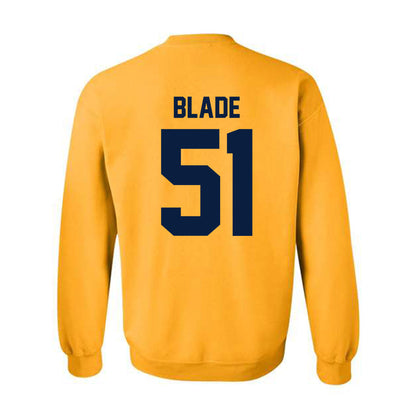 Michigan - NCAA Football : McHale Blade - Classic Shersey Crewneck Sweatshirt-3