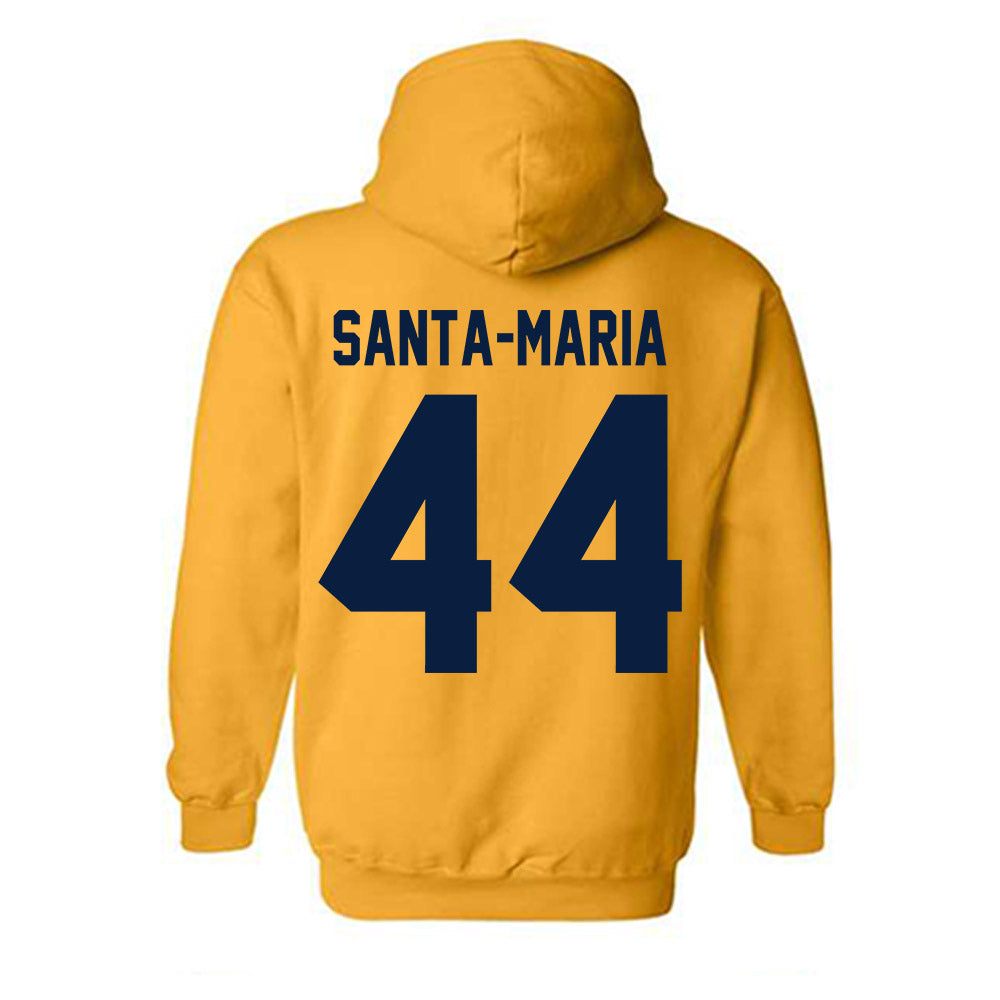 Michigan - NCAA Women's Lacrosse : Maya Santa-Maria - Classic Shersey Hooded Sweatshirt-1