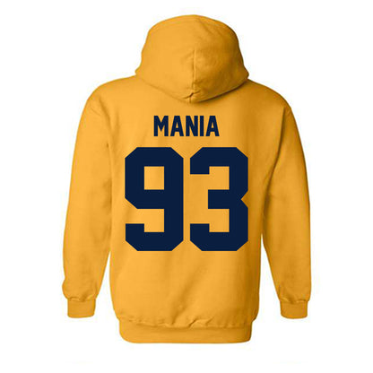 Michigan - NCAA Men's Ice Hockey : Matthew Mania - Classic Shersey Hooded Sweatshirt-1