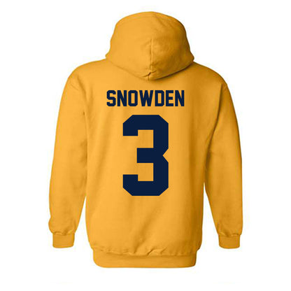 Michigan - NCAA Football : Smith Snowden - Classic Shersey Hooded Sweatshirt-3