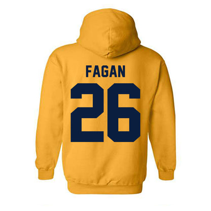 Michigan - NCAA Women's Lacrosse : Molly Fagan - Classic Shersey Hooded Sweatshirt-3