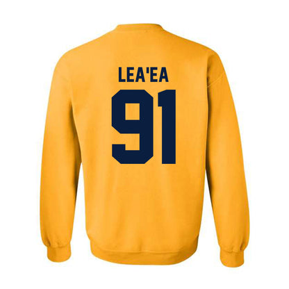 Michigan - NCAA Football : Jonah Lea'ea - Classic Shersey Crewneck Sweatshirt-3