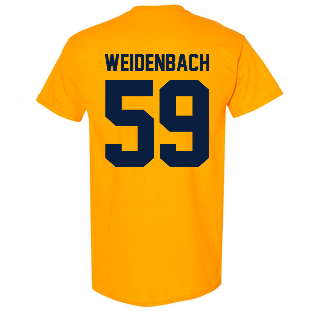 Michigan - NCAA Football : John Weidenbach - Classic Shersey T-Shirt-1