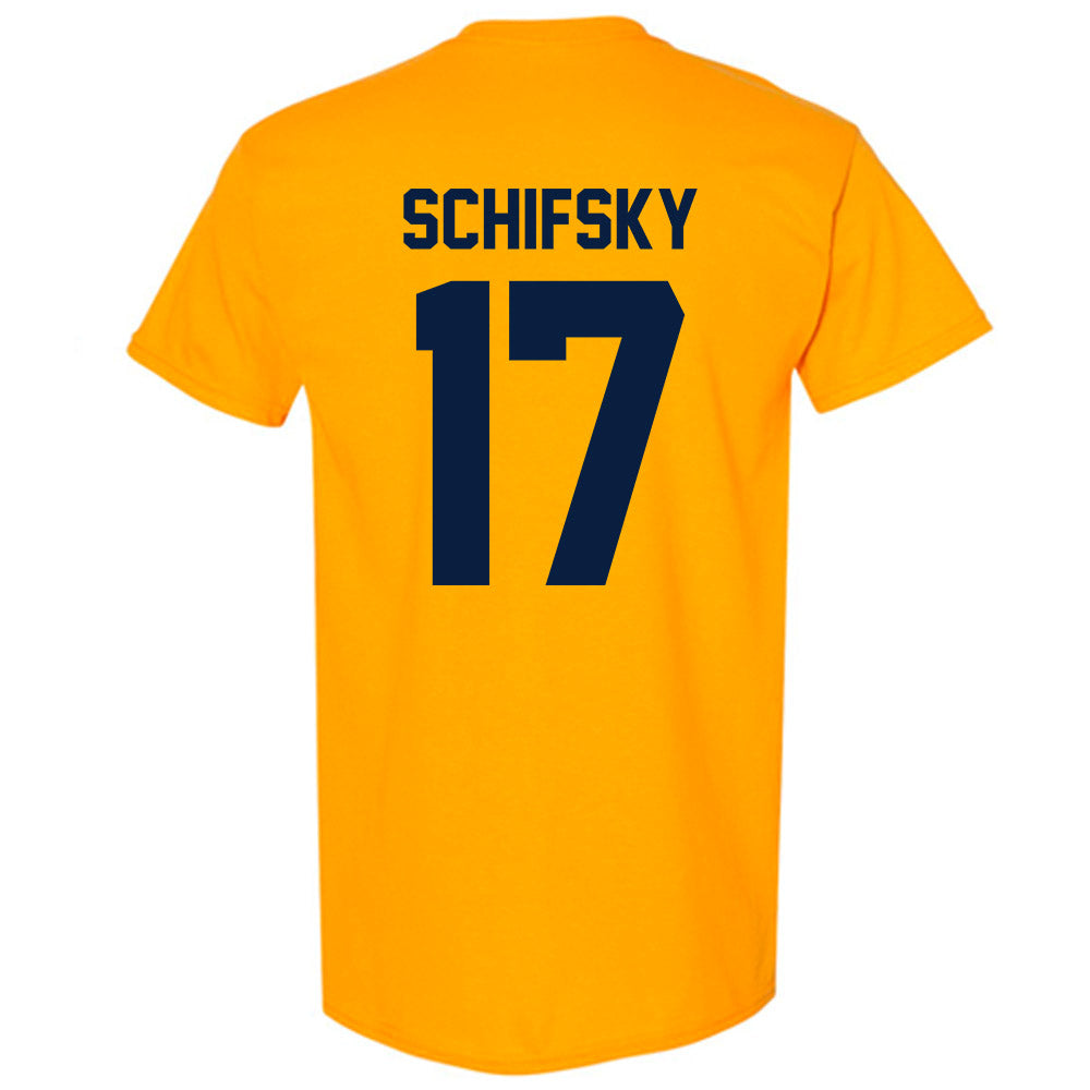 Michigan - NCAA Men's Ice Hockey : Garrett Schifsky - Classic Shersey T-Shirt-1