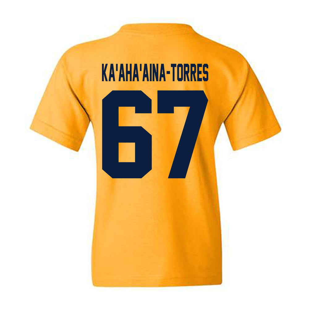 Michigan - NCAA Football : Houston Ka'aha'aina-Torres - Classic Shersey Youth T-Shirt-3
