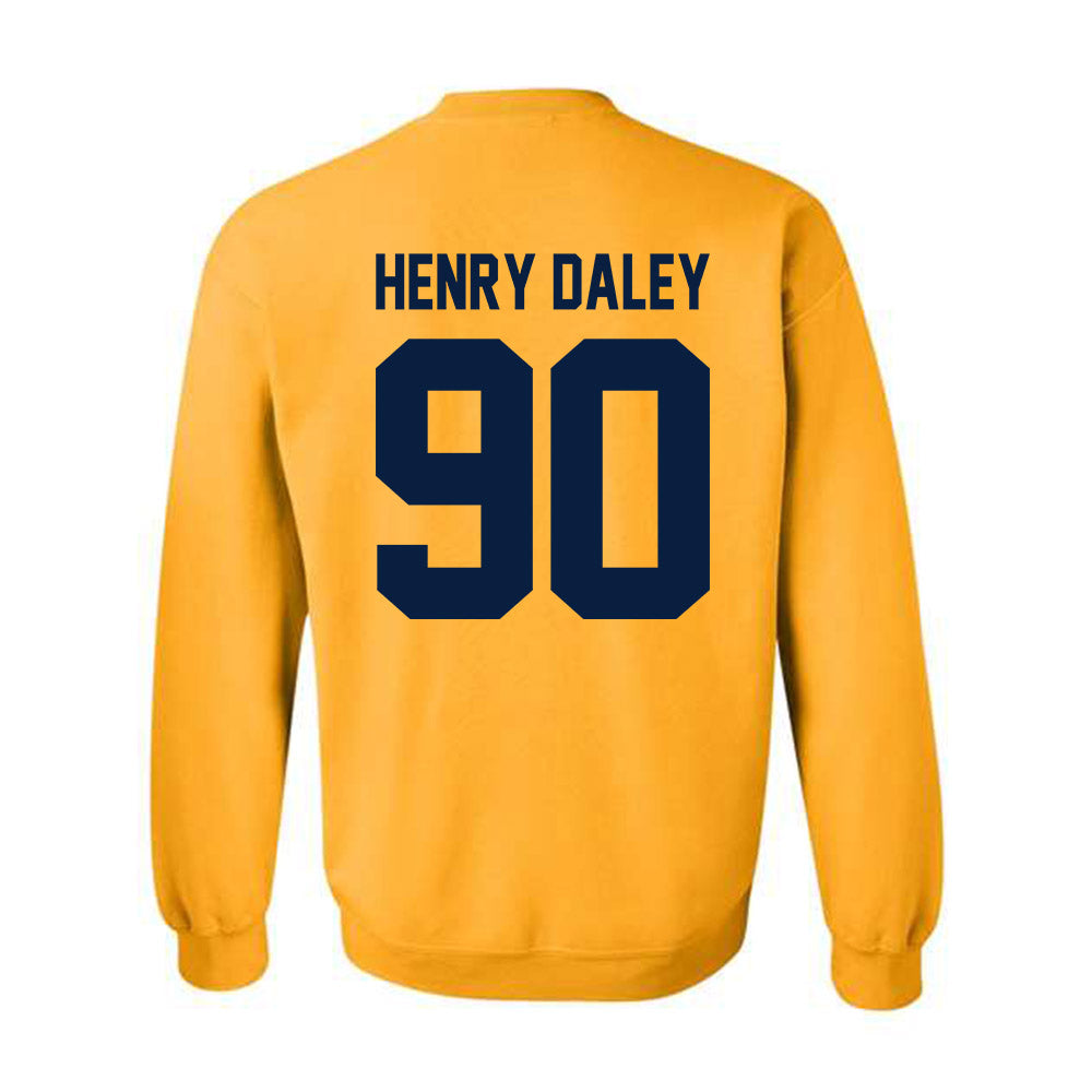 Michigan - NCAA Football : John Henry Daley - Classic Shersey Crewneck Sweatshirt-3